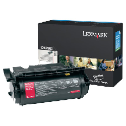 Lexmark 12A7365 Cartouche de tonerOriginal Noir